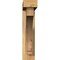 Ekena Millwork Imperial Block Rough Sawn Bracket w/ Offset Brace, Western Red Cedar, 4"W x 18"D x 18"H BKT0402X18X18IMP05RWR - alternate 3